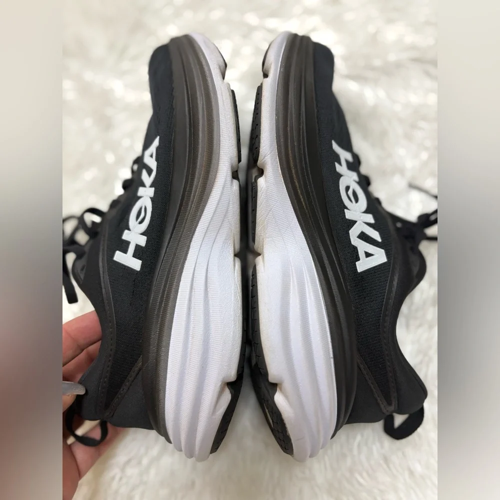 Hoka Black Athletic Sneakers
